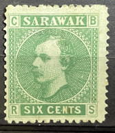 SARAWAK - MH* - 1875  # 5 THIN - Sarawak (...-1963)