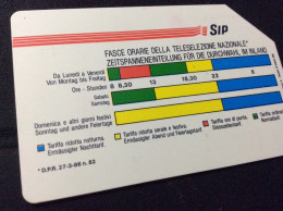 Italia Fasce Orarie AA 1160 Usata Magnetizzata  Perfetta - Publiques Ordinaires