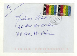 Enveloppe SUISSE HELVETIA Oblitération 1200 GENEVE 03/12/1999 - Poststempel