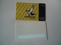 GREECE    CARDS SWAROVSKI OPTIK EAGLES   BIRD BIRDS - Aquile & Rapaci Diurni