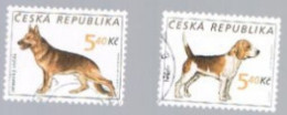 REP. CECA (CZECH REPUBLIC) - SG 299.302 -  2001  DOGS   -   USED - Sonstige & Ohne Zuordnung