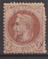 France N° 26 2e Choix - 1863-1870 Napoléon III Lauré
