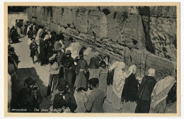 CPA - JERUSALEM (Israël) - Le Mur Des Lamentations - Israel