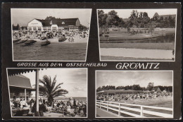 D-23743 Grömitz - Alte Ansichten - Strandhalle - Restaurant - Nice Stamp - Groemitz