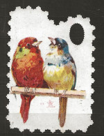 Découpis Gaufrée Oiseaux Année 1900 - Animaux