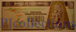 GUATEMALA 1/2 QUETZAL 1996 PICK 96a UNC - Guatemala