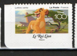 France 2023.Issu Du Carnet 100 Ans Disney .** (Le Roi Lion) - Commémoratifs