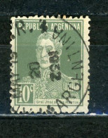 ARGENTINE : SAN MARTIN - N° Yvert 302 Obli. - Used Stamps