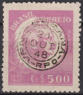1945 Brasilien,° AEREO, Mi:BR 670, Sn:BR C63, Yt:BR PA49,  Baron Of Rio Branco - Aéreo