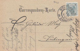D4447) WOLFSBERG In Kärnten - Sehr Alte Correspondenzkarte 1902 - Wolfsberg