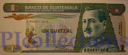 GUATEMALA 1 QUETZAL 1989 PICK 66 UNC - Guatemala