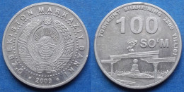 UZBEKISTAN - 100 So'm 2009 "Arch Of Independence" KM# 31 - Edelweiss Coins - Oezbekistan