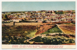 CPA - JERUSALEM (Israël) - Vue Prise Du Mont Des Oliviers - Israël