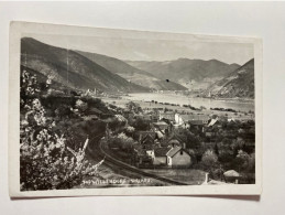 Austria Österreich Willendorf Wachau Neunkirchen Bahn Train Rail Way Town View RPPC Real Photo 16998 Post Card POSTCARD - Wachau