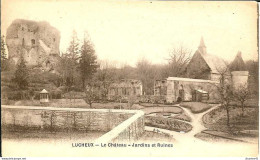 80 - LUCHEUX - Le Château - Jardins Et Ruines - Lucheux