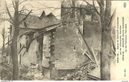 51 - SOUAIN - Eglise De Souain Bombardée Par Les Allemand. Derrière - Souain-Perthes-lès-Hurlus