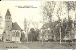 41 - MARCHENOIR -  Abside De L'Eglise - Le Château - Marchenoir