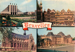 CPSM Bruxelles-Multivues-Beau Timbres         L2368 - Viste Panoramiche, Panorama