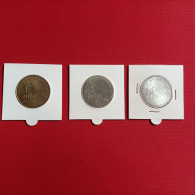 PIECES 1, 2 ET 30 (ARGENT) EURO TEMPORAIRE VILLE D'ABBEVILLE - Euros Des Villes