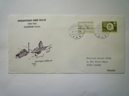 2023 - 1931  ANTARCTIQUE  :  LETTRE  Au Départ Du GROENLAND  1982   XXX - Other & Unclassified