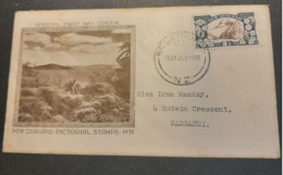 NZ Pictorial Stamps 1935 Official First Day Cover - FDC