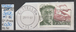 1994 - SPANIEN - SM "Josef Pla, Schriftsteller" 65 Ptas Mehrf. - O  Gestempelt - S.Scan (3158o  Esp) - Used Stamps