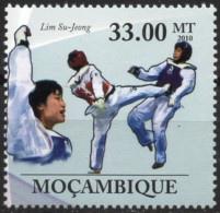 MOZAMBIQUE 2010 - 1v - MNH - Taekwondo - Lim Su-jeong - South Korea - Martial Arts - Sport - South Korean - Unclassified