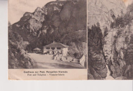 SUISSE Gr Grisons Thusis Viamala " Gasthaus Zur Post Rongellen Viamala Viamala Galerie " Precurseur - Thusis