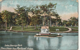 Lake Deering Park, Greetings From Portland, Maine - Portland