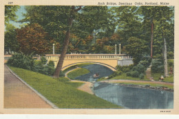 Arch Bridge, Deering Oaks, Portland, Maine - Portland