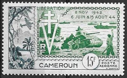 Cameroun - Poste Aérienne - YT N° 44 ** - Neuf Sans Charnière - 1954 - Unused Stamps