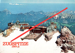 AK Zugspitze Münchner Haus Hütte Wetterwarte Bergstation Seilbahn A Hammersbach Grainau Ehrwald Garmisch Partenkirchen - Zugspitze