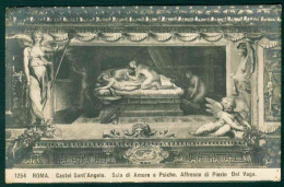 MS134 - ROMA - CASTEL S ANGELO SALA DI AMORE E PSICHE AFFRESCO DI PIERIN DEL VAGA - EDIZ N.P.G. - Musea