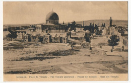 CPA - JERUSALEM (Israël) - Place Du Temple - Israele