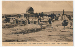 CPA - JERUSALEM (Israël) - Place Du Temple - Israël