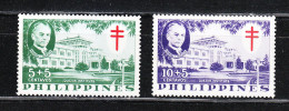 Filippine Philippinen.  - 1958. Istituto Cura Antitubercolosi A. Quezon. Anti-Tuberculosis Treatment Institute. MNH - Maladies