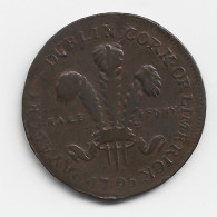 T61  -  GRAN BRETAÑA -  1795 Dublin D&H 324, H S & Co, Halfpenny Conder Token - Andere & Zonder Classificatie