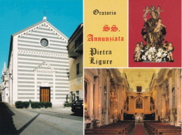 Pietra Ligure - Oratorio Ss. Annunziata - Formato Grande Non Viaggiata – FE390 - Chiese E Conventi