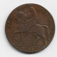 T68  -  GRAN BRETAÑA -  1795 Copper Coventry Halfpenny Token Pro Bono Publico - Other & Unclassified