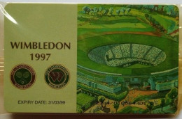 UK BT £2 MINT Chip Card - Wimbledon 1997 - BT Werbezwecke