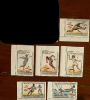 CENTRAFRIQUE Jeux Olympiques BARCELONE 92. Yvert 831/4+PA 194/95** MNH - Zomer 1992: Barcelona