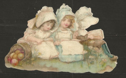 Découpis Gaufrée Bébés Année 1900 - Children