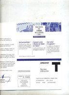 Carte Reponse T Election Timbre 1992 - Cartes/Enveloppes Réponse T