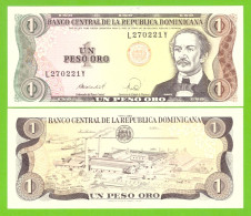 DOMINICANA 1 PESO 1988 P-126c  UNC - República Dominicana