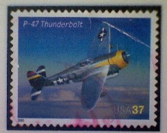 United States, Scott #3919, Used(o), 2005, Thunderbolt, 37¢ - Used Stamps