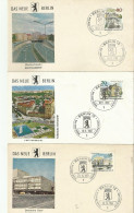 BERLIN FDC*3 1965/66 - 1948-1970