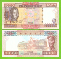 GUINEA  1000 FRANCS 2006 P-40  UNC - Guinée