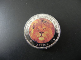 Uganda 1000 Shillings 1996 - Endangered Wildlife Of Africa - Lion - Uganda