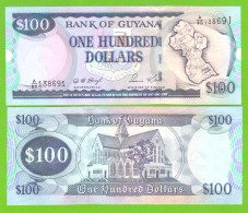 GUYANA 100 DOLLARS 1999/2005 P-31(3)  UNC - Guyana