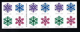 1857533898 2015 SCOTT 5034A (XX)   POSTFRIS MINT NEVER HINGED  - GEOMETRIC SNOWFLAKES - Nuovi